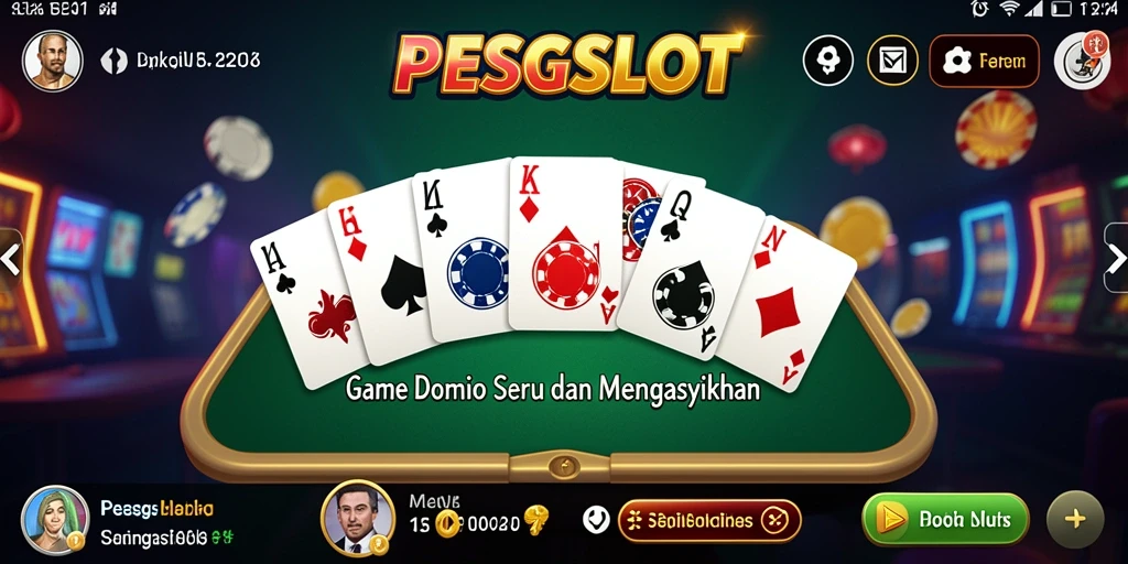 Tampilan gameplay PESGSLOT yang mendebarkan dan penuh strategi.