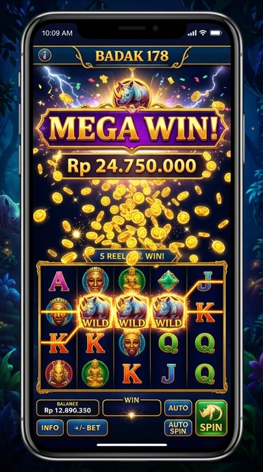 Pengguna menikmati pengalaman cepat dan aman menggunakan badak178.